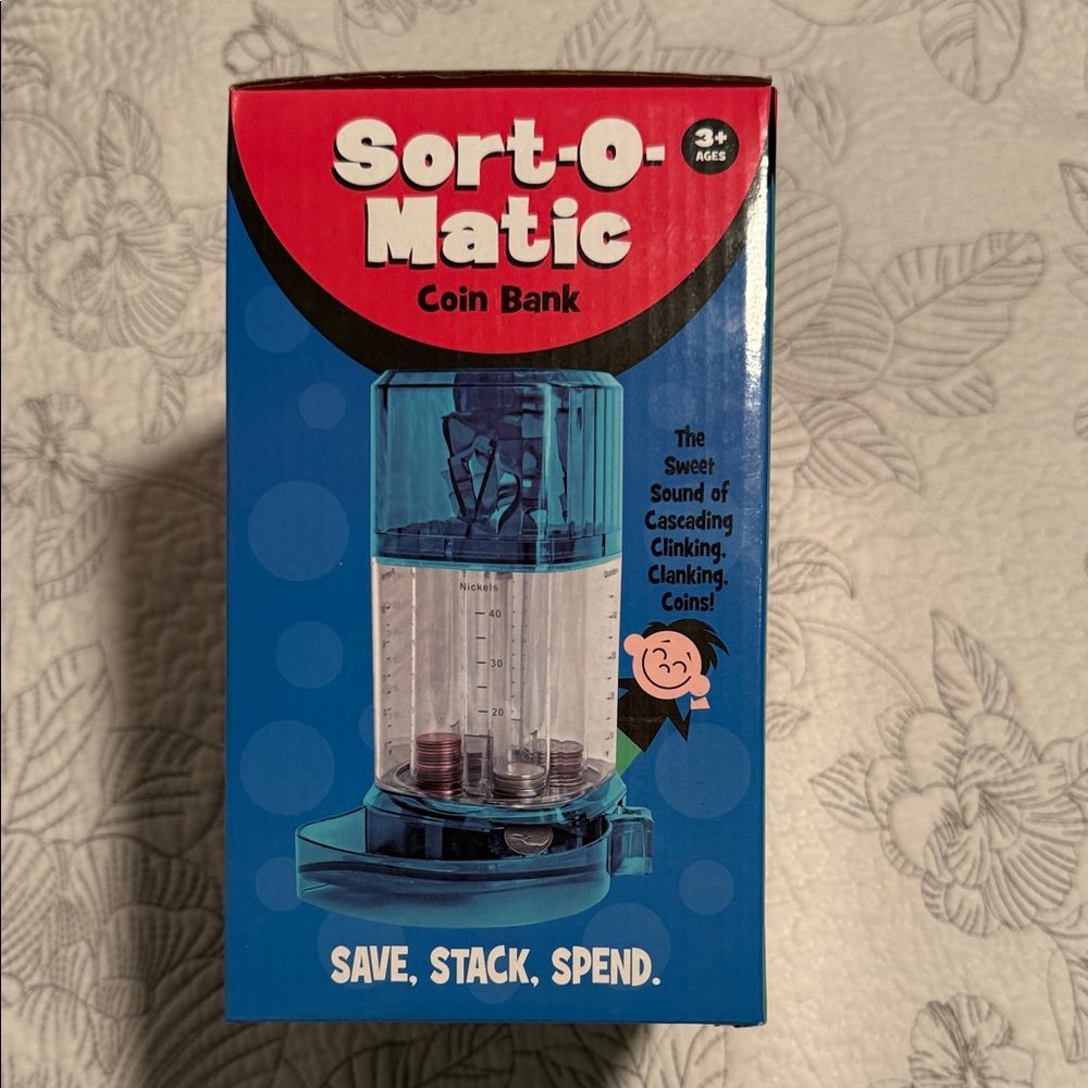 Sort-O-Matic Coin Bank by - Blue - Picture 2 of 2